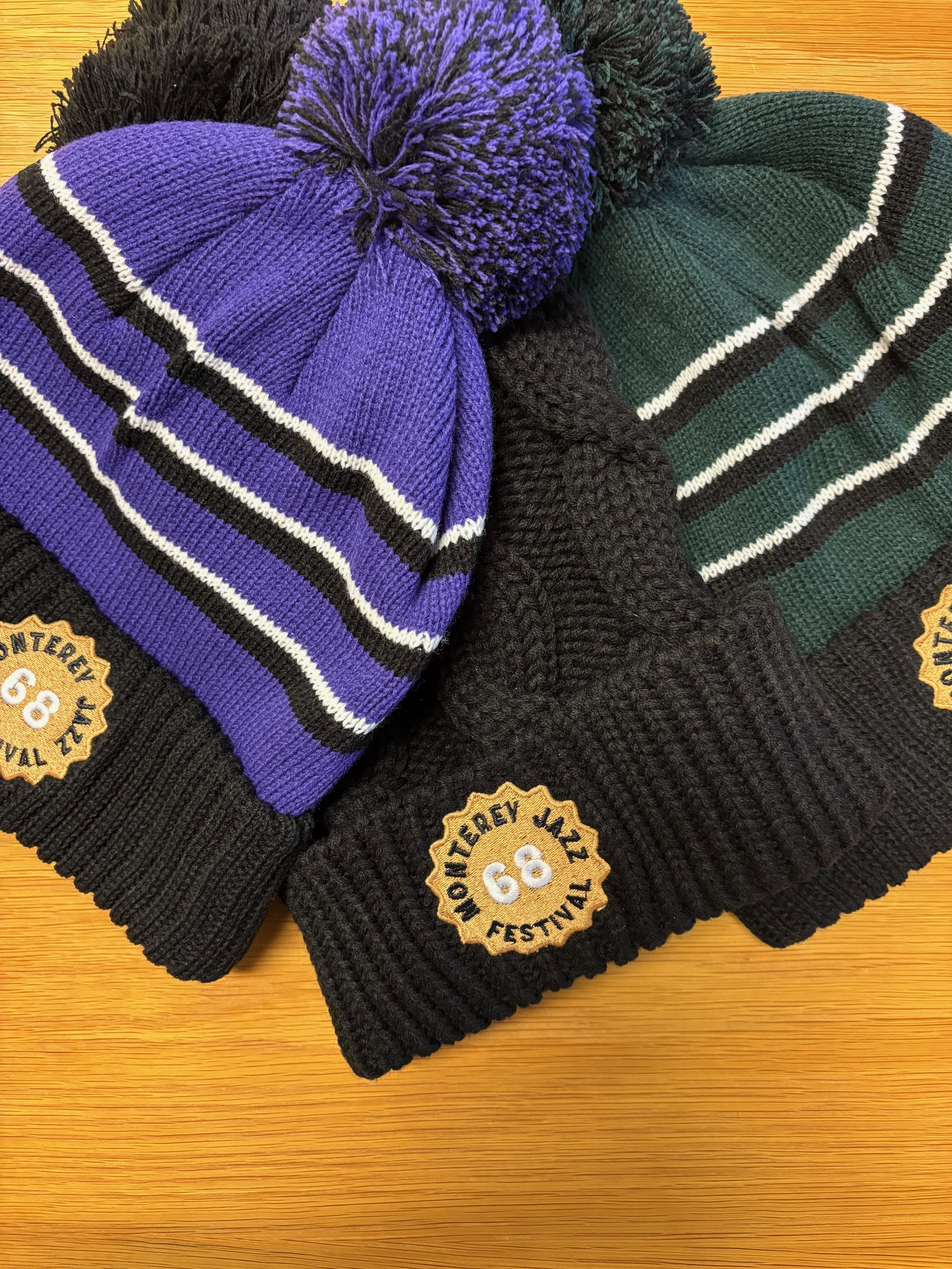 2025 MJF68 Beanie Hats – Monterey Jazz