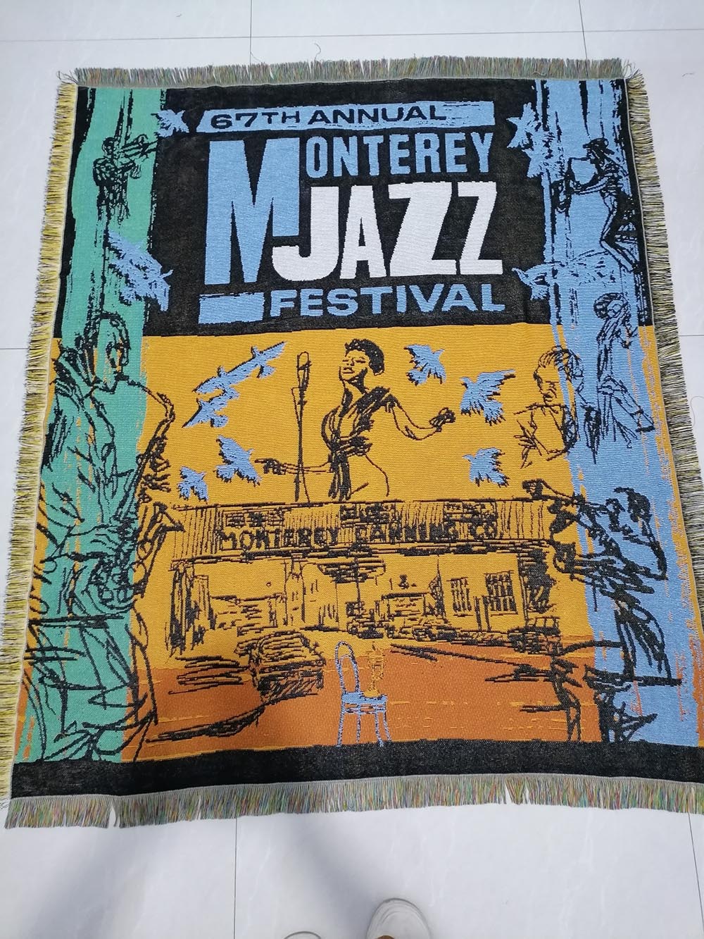 2024 Monterey Jazz Festival Blanket