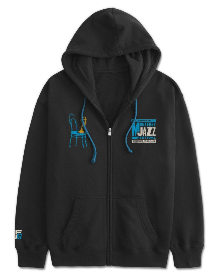 2024 Monterey Jazz Festival Hooded Zip Sweatshirt