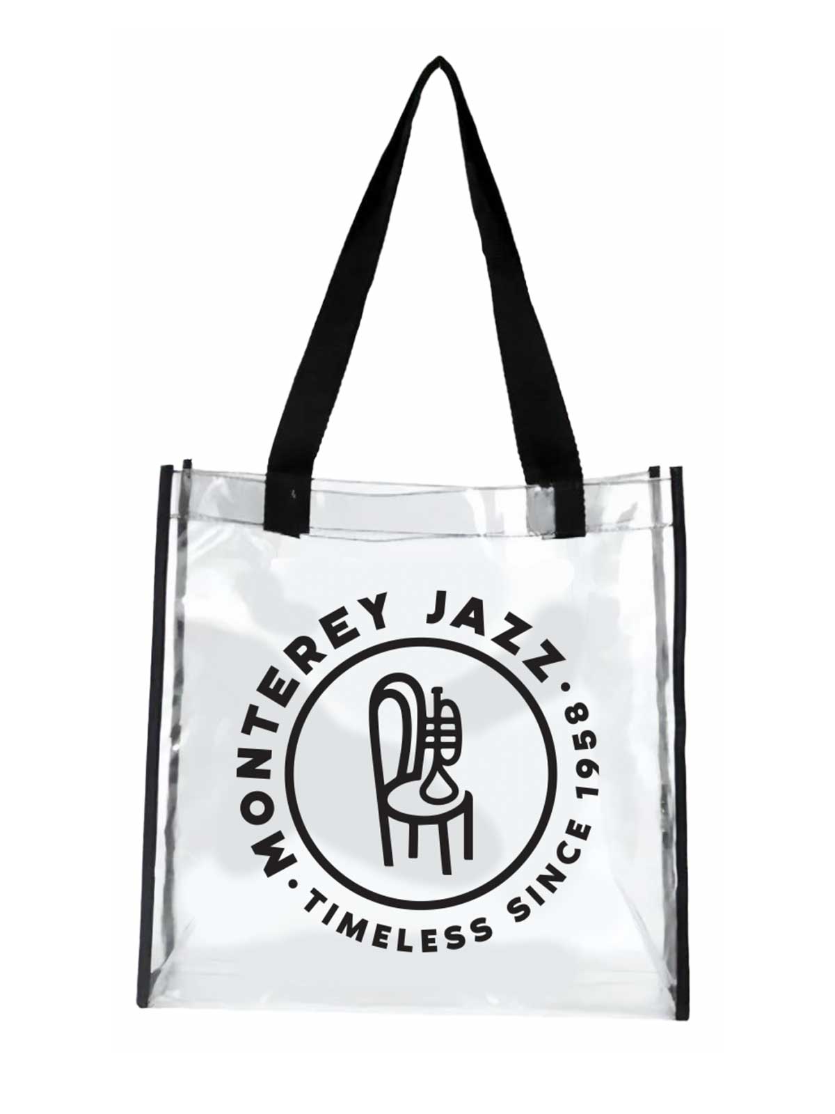 2026 Monterey Jazz Festival Clear Tote Bag - Pre-Order