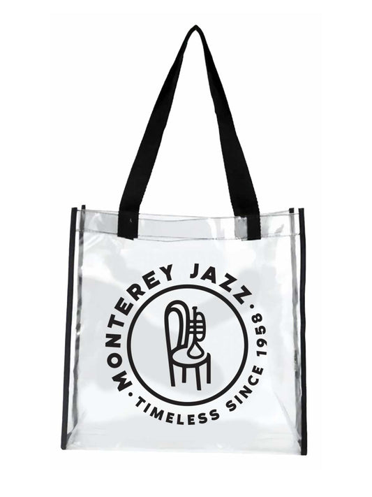 2026 Monterey Jazz Festival Clear Tote Bag - Pre-Order