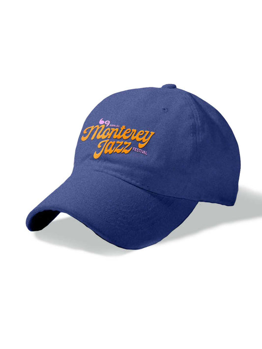 2026 Monterey Jazz Festival Blue Dad Hat - Pre-Order