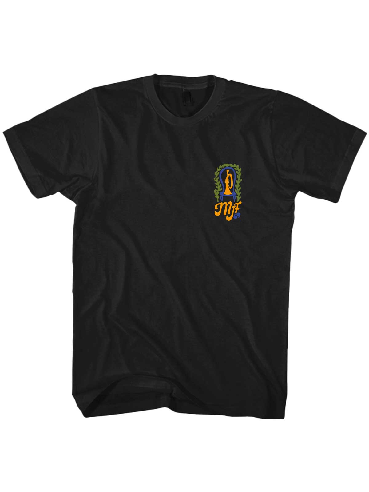 2026 Monterey Jazz Festival Logo Black Unisex T-Shirt - Pre-Order
