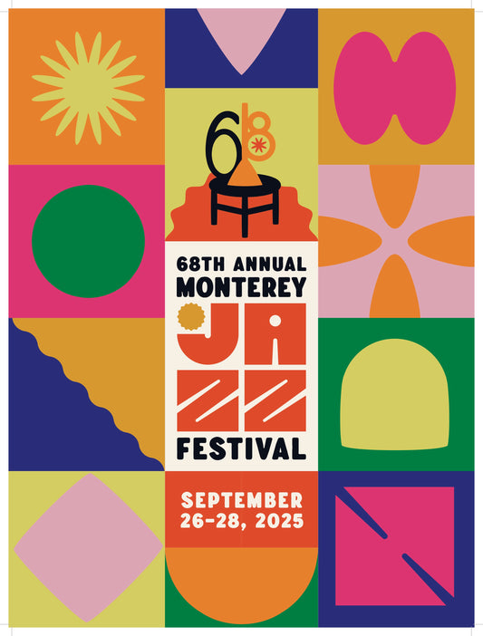 2025 Monterey Jazz Festival Poster