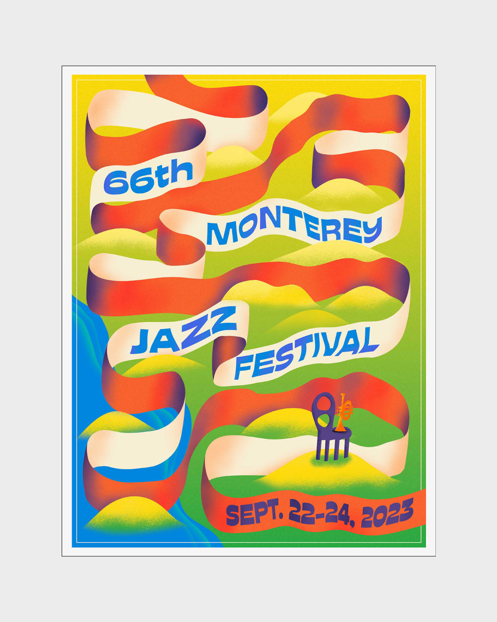 2023 Monterey Jazz Festival Poster
